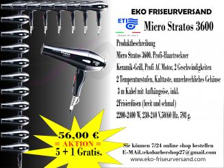 Haartrockner Microstratos3600 