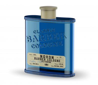 Novon Classic Barber Cologne - Blue - Old Marine - 185ml 