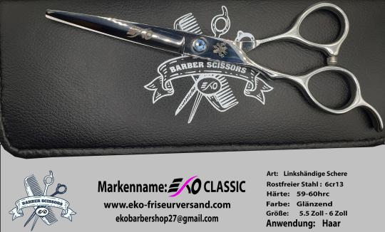 EKO  CLASSIC  Linkshändige scheren  5.5 zoll 