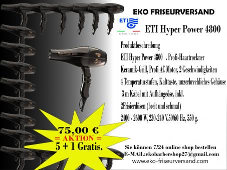 Haartrockner ETI Hyper Power 4800 