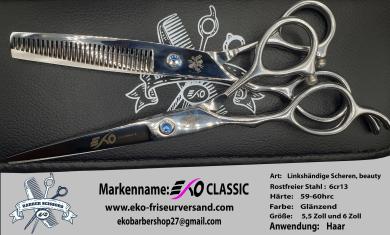 EKO  CLASSIC linkshändige Scheren Set 6 zoll 