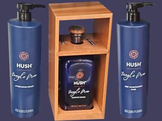 HUSH TANGLE FREE Set  Keratin Haarpflege 700 ml 